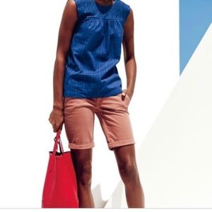 J.crew Andie shorts - Brick red